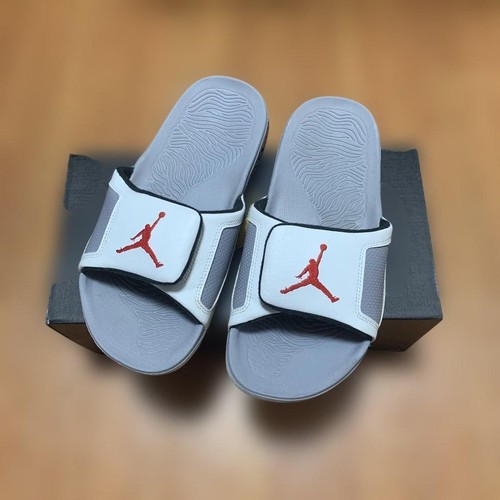 Sandali Jordan grigi Jumpman Slide uomo US10 pelle gomma