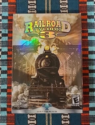 Railroad Tycoon 3 (PC Game, CD-ROM) PopTop Like New Used Excellent Condition  - Image 1 of 2