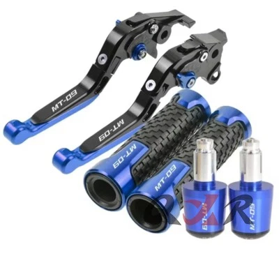 Brake Clutch Levers Handlebar Grip For Yamaha FJ-09 MT-09/SR/FZ-09 TRACER 900GT Foto 1 de 4