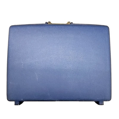 Samsonite Concord Hard Shell Suitcase Blue With Key  - Image 1 of 4