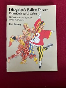 Tom Tierney Paper Dolls Uncut Diaghilev's Ballets Russes Excellent Condition - Picture 1 of 2