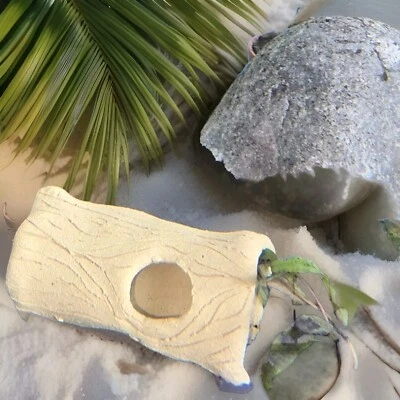  2 PCS! AQUARIUM SHELTERS / CAVES  Fish, Shrimp HAND CRAFTED Kiln Fired SAFE! - Image 1 of 4