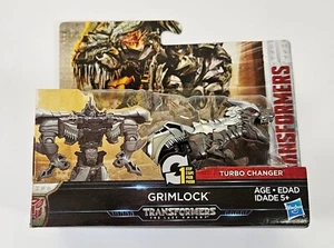 TRANSFORMERS GRIMLOCK FIGURE THE LAST KNIGHT DINOBOT TURBO CHANGER MOSC 2016 HTF - Picture 1 of 5