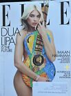 DUA LIPA Elle USA Magazine 5/2020 USED ADDRESS LABEL EXCELLENT