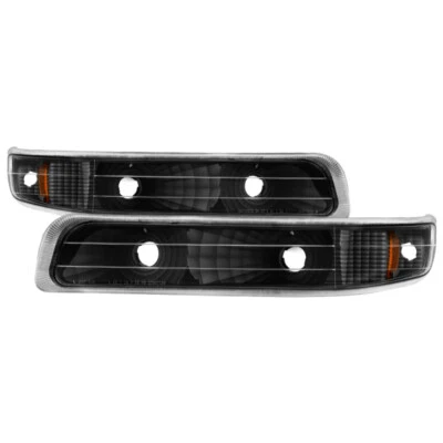 Luces de parachoques reflector ámbar Xtune para Chevy Silverado 99-02 CBL-JH-CS99-AM-BK Foto 1 de 4