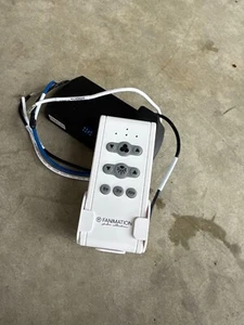 FANIMATION 3-Speed Remote Control with Receiver Non-Reversing, White - Picture 1 of 2