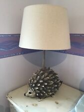 Hedgehog lamp with shade good condition