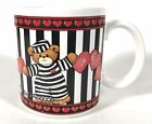 Enesco Lucy & Me Teddy Bear Mug Prisoners Of Love 1989 Vintage Collectable Cup