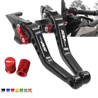 For Suzuki SV650 SV650S Motorcycle CNC Adjustable Short Brake Clutch Levers - Imagem 1 de 4