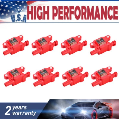 Paquete de bobinas de encendido cuadradas UF413 para GMC Savana 1500 2500 3500 4500 V8 2008-2017 Foto 1 de 4