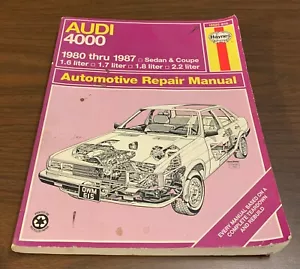 Haynes KFZ Reparaturanleitung 15020 (615): Audi 4000, 1980 bis 1987 - GUC - Bild 1 von 2