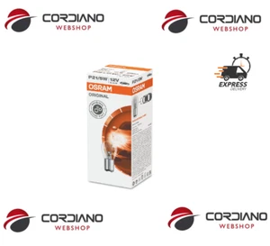 LAMPADE OSRAM ORIGINAL 7528 P21/5W 12V 10 pezzi FRECCIA RETRONEBBIA FENDINEBBIA - Foto 1 di 8