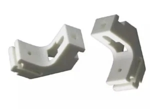 10x FORTE SUPPORTO BINARIO TENDA BIANCO WHITELINE HARRISON DRAPPO PARETE SWISH RAIL - Foto 1 di 1