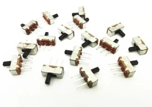5 pcs SS12D00G4 SPDT 1P2T 2 Position 3 Pin PCB Panel Vertical Slide Switch - Picture 1 of 1