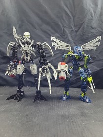 Lego Bionicle 2007 Set 8923 Hydraxon And 8914 Toa Hahli Used 99% Complete