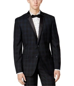 bar III Mens Tuxedo Two Button Blazer Jacket, Blue, 42 Long - Picture 1 of 1