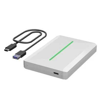 Mobiles SSD/HDD-Gehäuse USB 3.1 Solid State Drive-Gehäuse Externes Spiele-F7124 - Bild 1 von 4