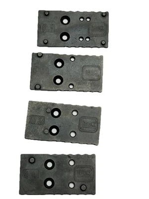 Juego de placas adaptadoras Glock 74008 MOS para 17 19 34 45 47 Gen5 9 mm .40 S&W 01-04 Foto 1 de 2