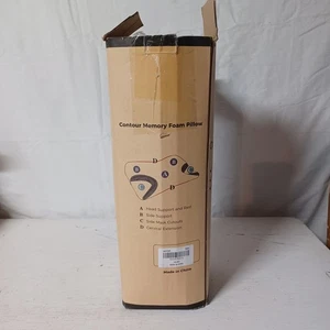 Lets Just Sleep CPAP Pillow NEW Boxed Memory Foam Cutouts For Mask - Picture 1 of 10