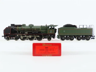 Locomotora de vapor escala HO Rivarossi 1341 SNCF 4-6-2 #38A10 MAL ENGRANAJES  Foto 1 de 4