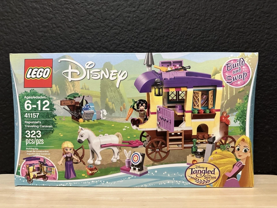 Nuevo y precintado LEGO Disney Princess: Rapunzel's Traveling Caravan (41157) Foto 1 de 2
