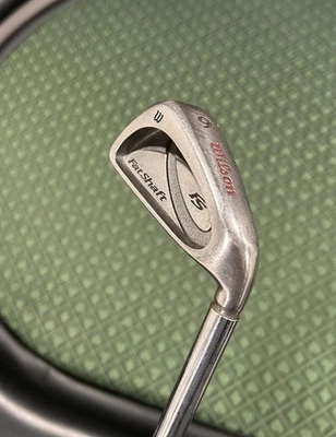 Wilson Fat Shaft 5 Iron FS Platinum Regular R Flex Steel Shaft Rh Golf Club - Image 1 of 4