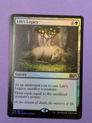 MTG Magic The Gathering: Magic 2015: Life's Legacy Foil Rare #183/269 - NM - Image 1 of 2