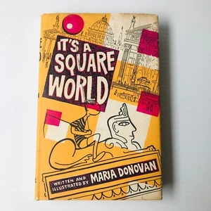 It's a Square World by Maria Donovan 1959 Hardcover 1st Edition Australia Scarce - Picture 1 of 12