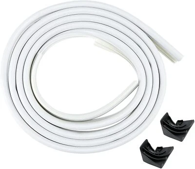 YKC-PARTS WD08X10057 Dishwasher Door Gasket Seal With WD8X227 & WD8X228 Kit for GE Kenmore