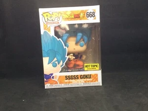 Funko Pop 668 SSGSS Goku Hot Topic Exclusivo Dragon Ball Super Vegeta Beerus - Imagen 1 de 6