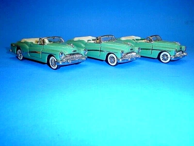 (3) FRANKLIN MINT  1:43 SCALE 1953 BUICK SKYLARK COVERTIBLE DIECAST CARS - Image 1 of 4