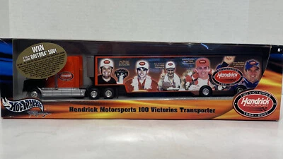 De colección Hot Wheels NASCAR Team Transporter Hendrick Motorsports 100 Victorias  Foto 1 de 4