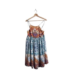 Johnny Was California Small Ellyo Kleid Träger Quaste Boho feminin bunt - Bild 1 von 6