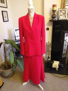 Jacques Vert Size 10 Lined Two Piece Wedding/Special Occasion Suit Immaculate - Picture 1 of 10