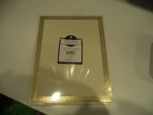 Great Papers! Foil Border Certificates, 8.5 X 11, Ivory/Gold, Channel, 12/Pack - Picture 1 of 5