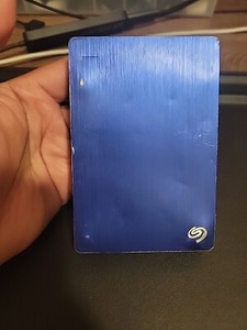 Seagate Backup Plus SRD00F1 Black Portable 4TB External Blue AS IS! Read Descrip