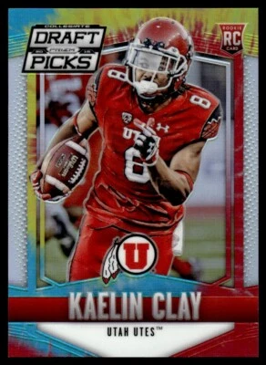 2015 Panini Prizm Draft Kaelin Clay RC 01/49 Utah Utes #249 *Noles2148* - Image 1 of 2
