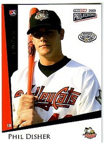 2009 TRISTAR PROjections Green #141 Phil Disher /50 - NM-MT