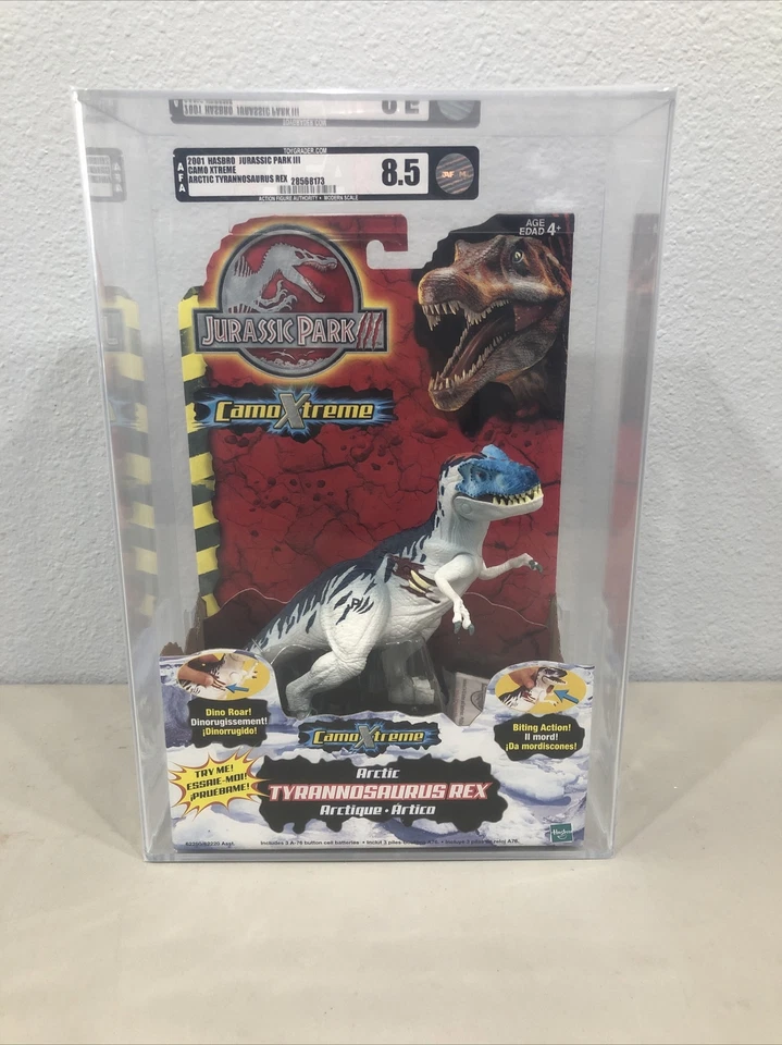 Hasbro 2002 Jurassic Park CamoXtreme Jp3 3 III Arctic Tyrannosaurus Rex MISB
