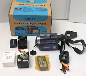 Videocamera Sony Handy-cam DCR-DVD101 videoregistratore digitale telecomando DVD-R TESTATA  - Foto 1 di 9