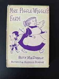 Mrs. Piggle-Wiggle's Farm, by Betty MacDonald - 1954 - 1st, 4th HC Book DJ - Picture 1 of 13