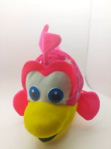 Rosa und gelbes Plüschtier Kuscheltier Fisch - Bild 1 von 9