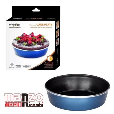 WHIRLPOOL TORTIERA PIATTO CRISP PER DOLCI PER FORNO A MICROONDE AVM 190 210X190X55mm