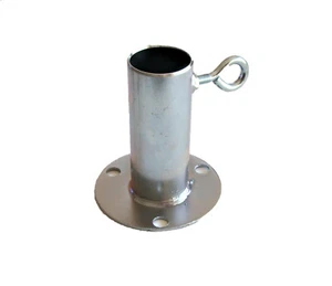 Almohadilla para pies de 1 3/8" de alta resistencia toldo cochera patio cabina de carpa (FVFP) - Imagen 1 de 2