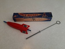 Vintage 1950's Space Rocket Soars Up To 75 Feet Excellent With Original Box