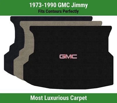 Alfombra de carga Lloyd Luxe para GMC Jimmy 1973-1990 con logotipo GMC 1 plateado/rojo Foto 1 de 4