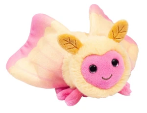 Rosy 6.5" Maple Moth Douglas Cuddle Plush Stuffed Animal Insect Butterfly Toy - Picture 1 of 9