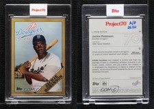 2021 Project 70 Artist Proof Silver Frame /51 Jackie Robinson Infinite Archives
