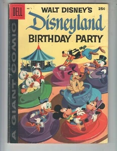 Fiesta de cumpleaños Disneyland 1 en muy buen estado+ (4,5) 10/58 Dell ¡Gigante! Barks art! - Imagen 1 de 2