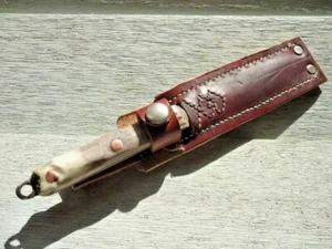 Cuchillo estilo comando primitivo, hecho a pedido, acero forjado con alto contenido de carbono y asta - Imagen 1 de 5